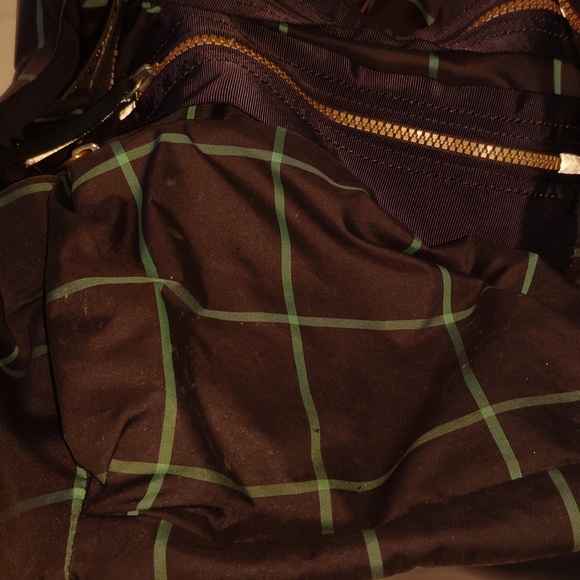 lululemon athletica Black Backpack with Green Grid Pattern - Picture 14 of 14